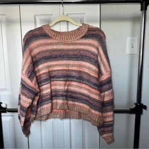 Billabong X The Salty Blonde - Multicolor Striped Sweater - Size S